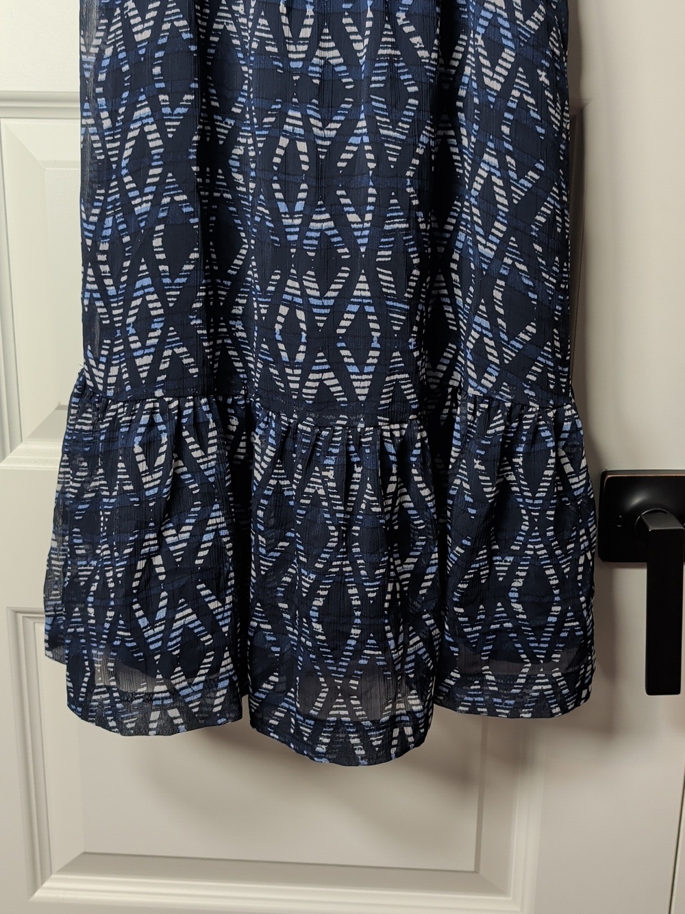 GAP Navy Printed Midi Sundress with Spaghetti Straps - Picture 6 of 11